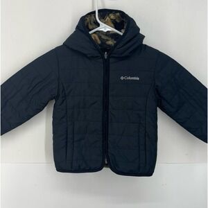 Columbia Reversible Camo and Black Jacket (3T)